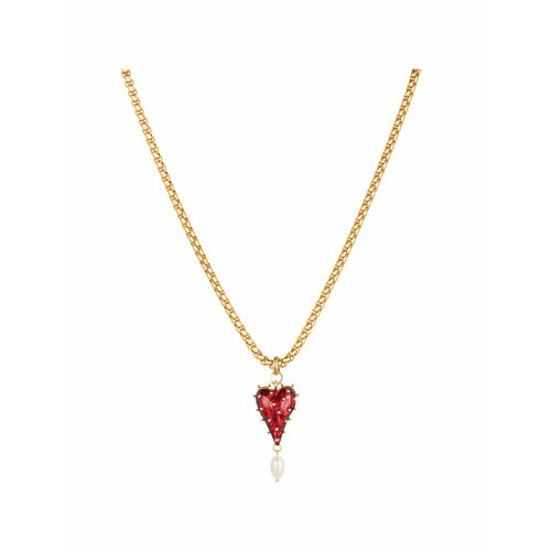 Колье LUMINORA жемчуг барочный акрил длина 50 см золото 4200₽