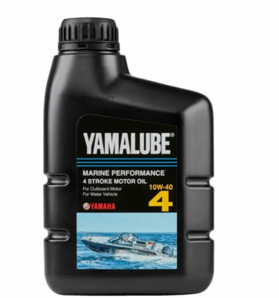YAMAHA 90790BS46500 Yamalube 4 10W40 SJ Масло минер. для 4-х тактных лодочных моторов TC-W2 (пластик/Германия) (1L)
