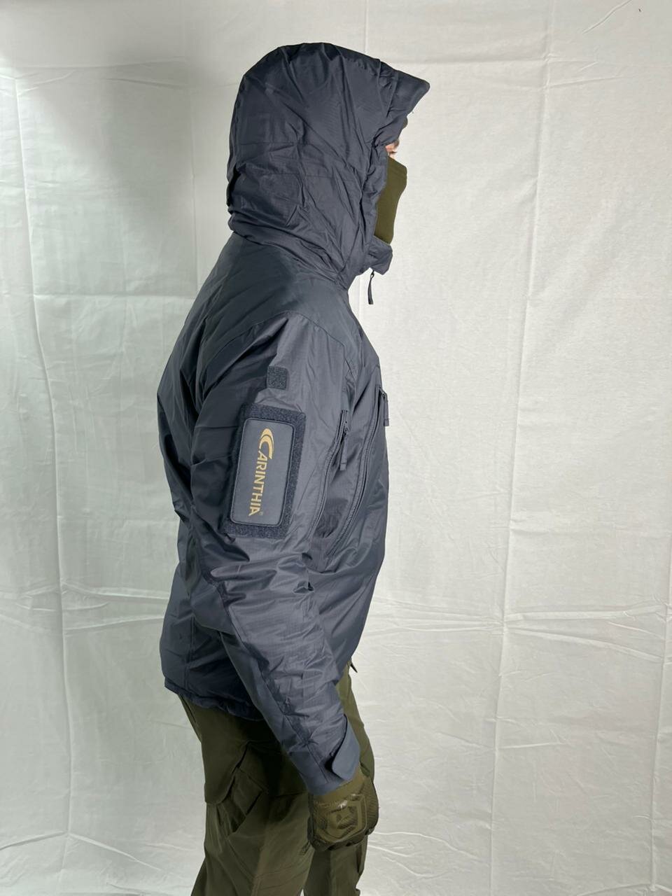 Куртка  Осень-зима 2024, размер 3XL, синий — фото 1