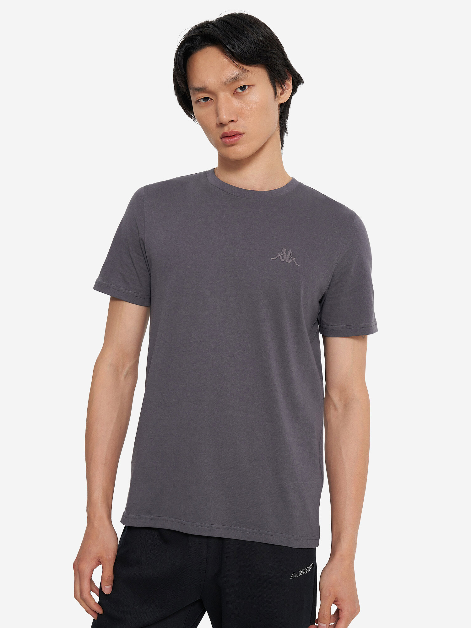 Футболка спортивная Kappa, размер 48, серый — фото 1