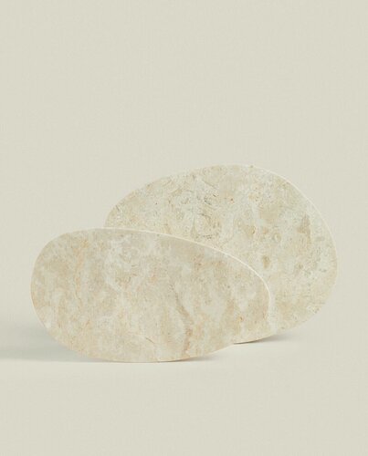 Изображение товара Декоративный Мраморный Поднос Коричневый 30 x 1 x 17 cm ZARA HOME 8335/040