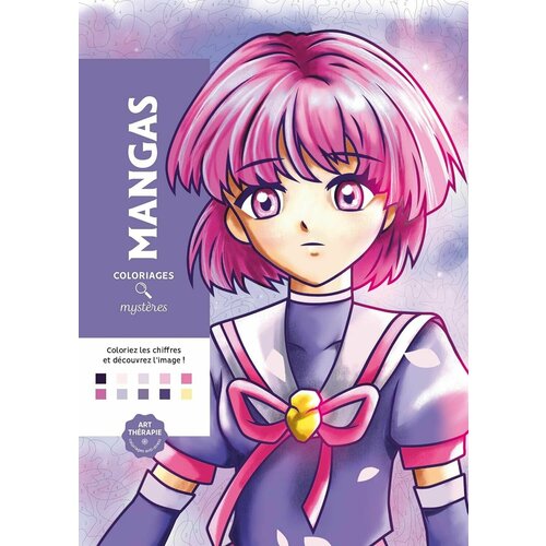 Раскраска по номерам Coloriages mysteres - Mangas 128стр - 2376715350 4499₽