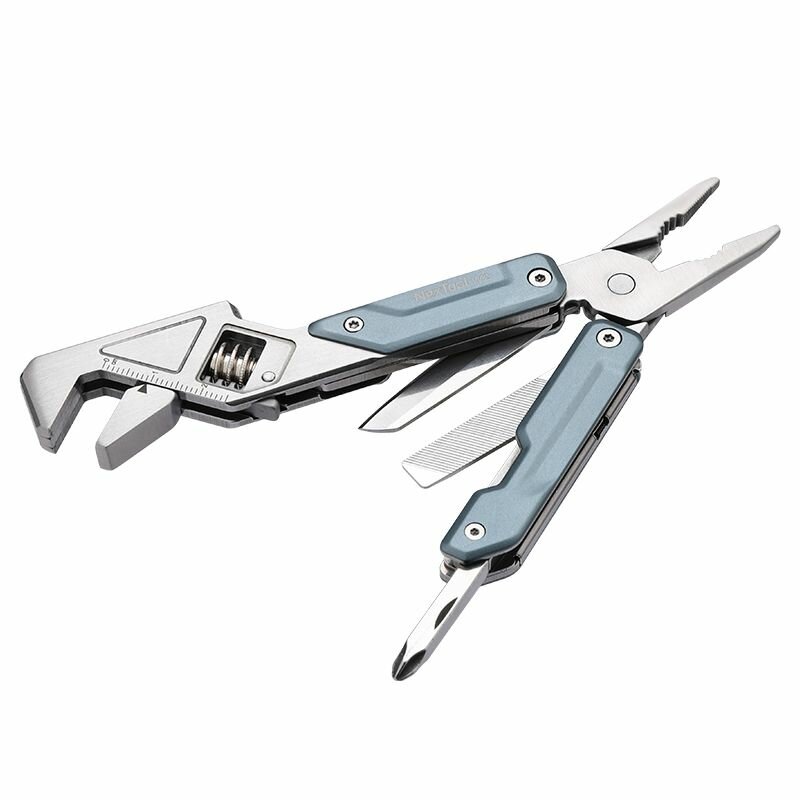 Мультитул NexTool Light Duty Wrench W2 (NE20293A) Серый/Зеленый