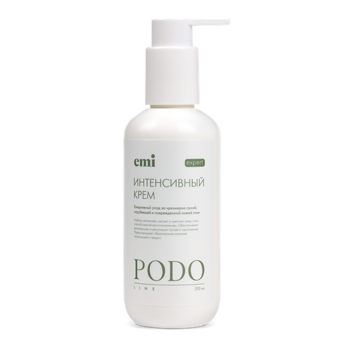 Интенсивный крем EMI для восстановления и питания кожи стоп, 200 мл