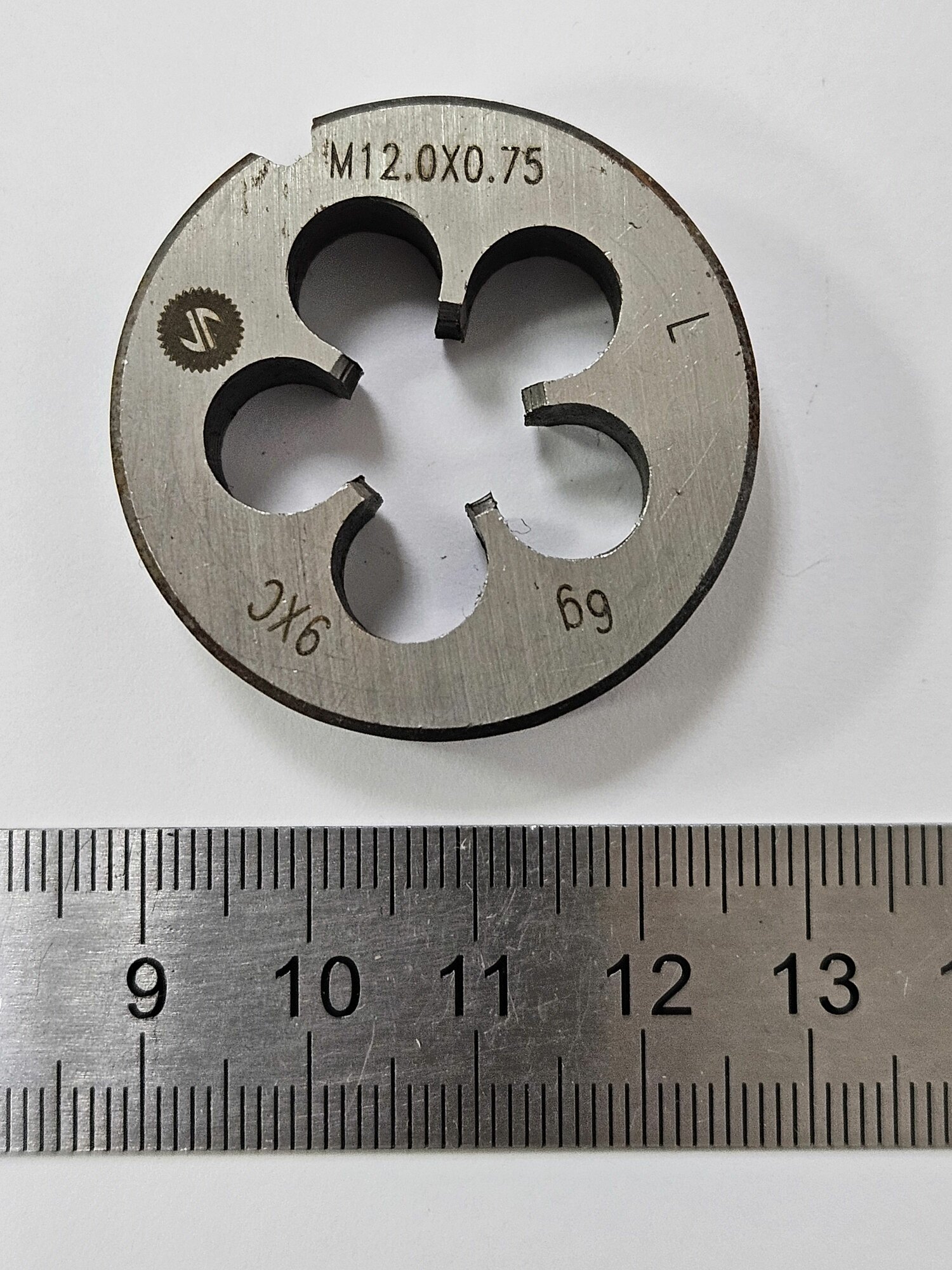 Плашка левая М12х0,75