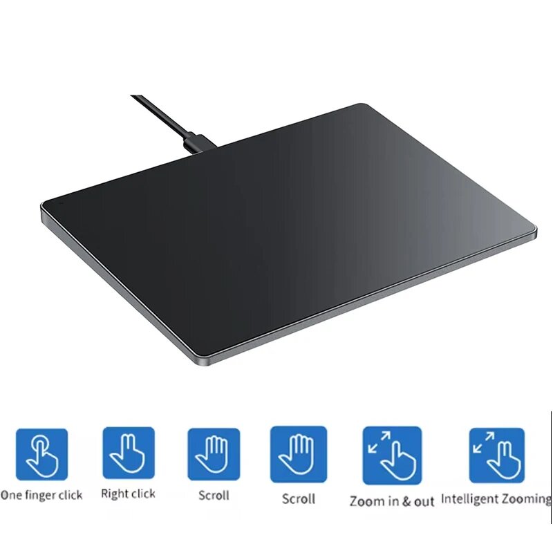 Проводной сенсорный трекпад B．O．W Magic Trackpad, Black Wired