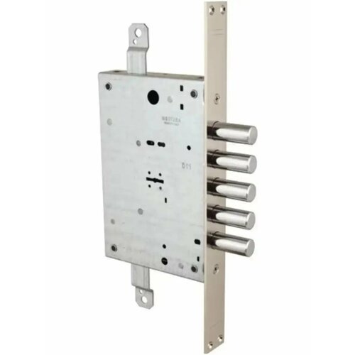 Замок врезной Mottura (Моттура) сувальдный 40.701.50 (с отв. планкой, без накладок)