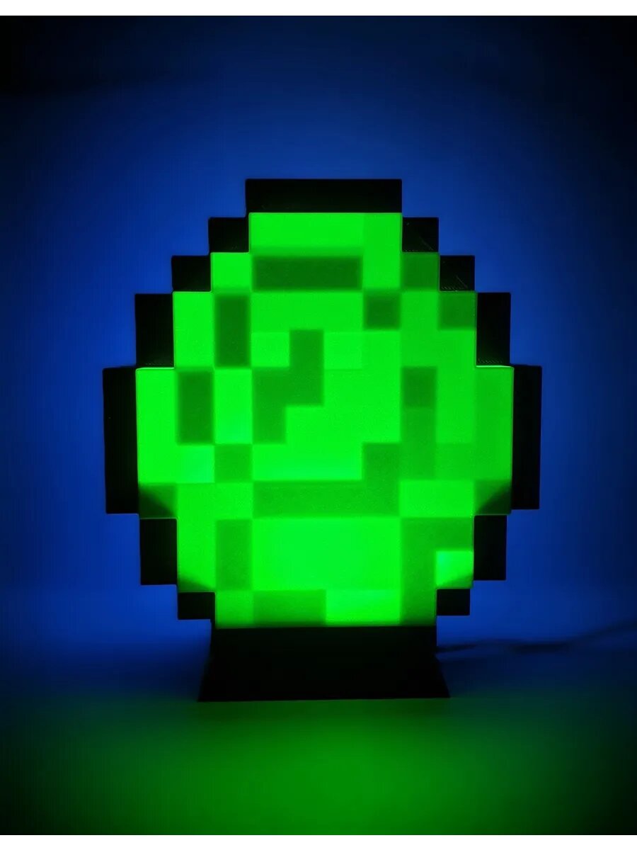 Ночник Бриллиант Minecraft cozy светильник майнкрафт RGBW cozy Led уникальный — фото 1