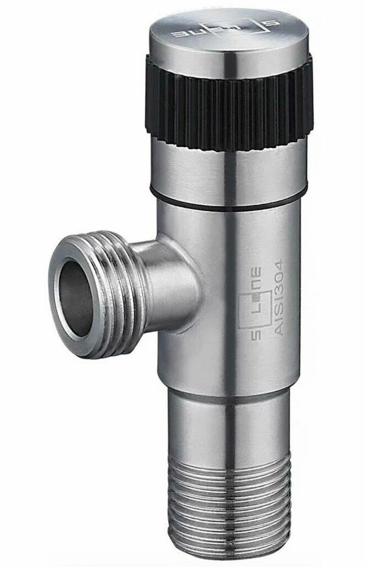 Уголовный приборный кран для перекрытия воды