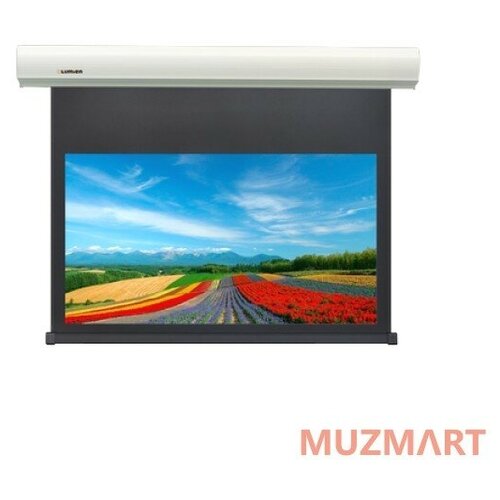 Экран для дома, настенно потолочный с электроприводом Lumien Cinema Control 185x243 Matte White FiberGlass LCC-100113