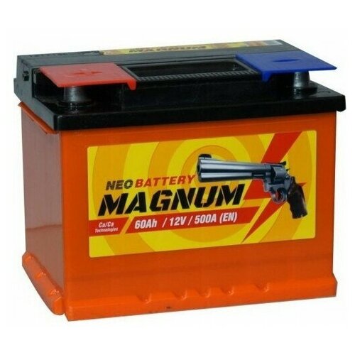 Аккумуляторная батарея Magnum 60a/h 500 обратной полярности