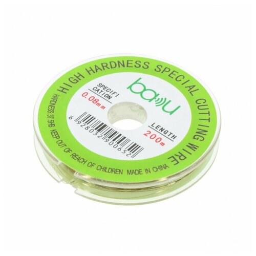 фото Струна для разборки сенсорных модулей baku (0.08 мм x 200 м), золото