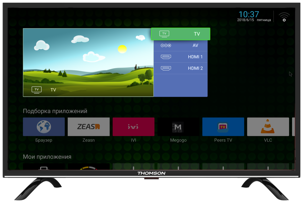 32" Телевизор Thomson T32RTE1300 IPS, черный - фото №9