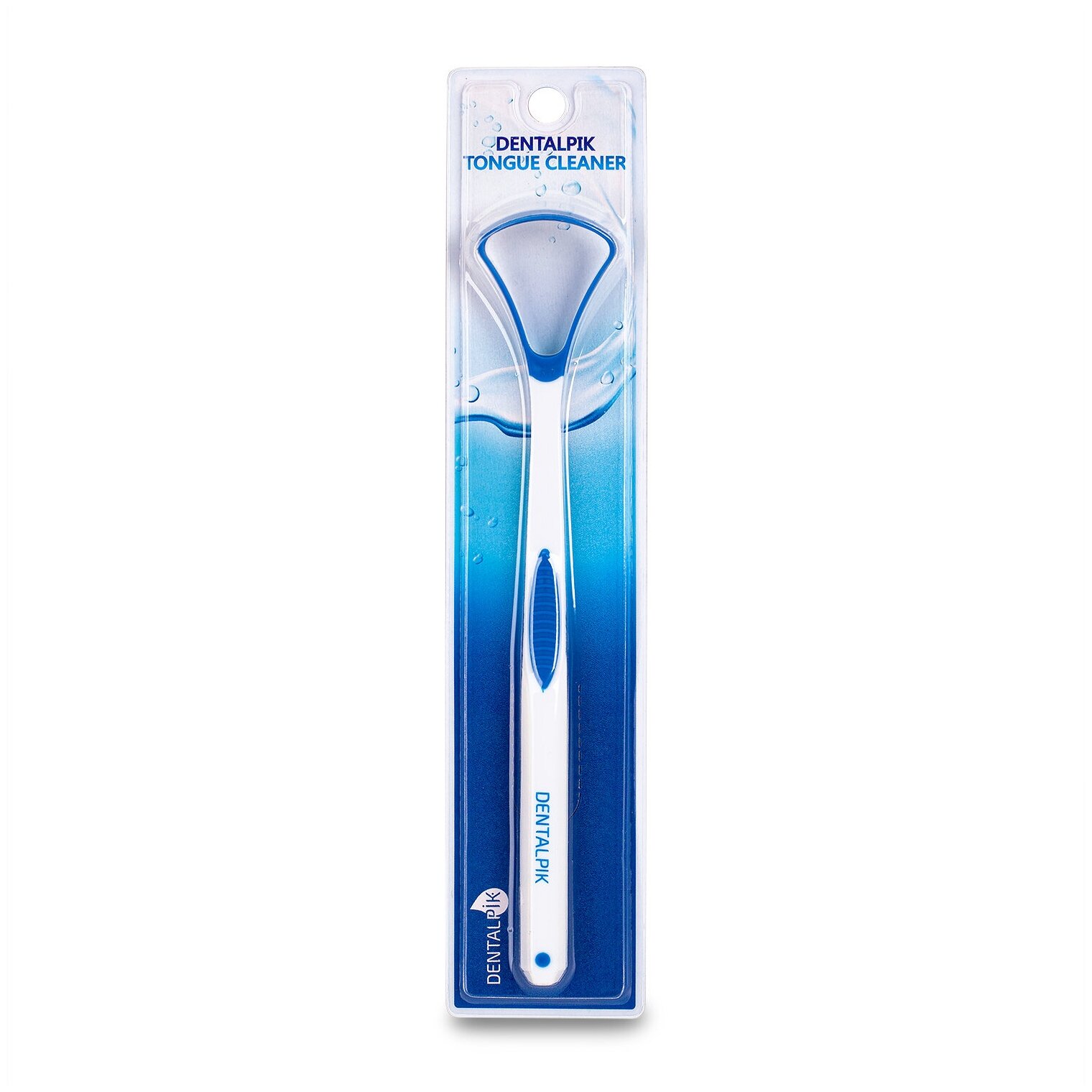 Комплект скребок для языка Dentalpik Tongue Cleaner 2 шт синий