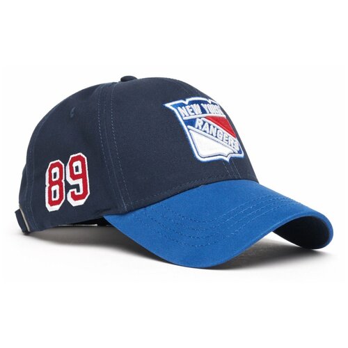 фото 31352 бейсболка atributika & club new york rangers №89 p.55-58 (сине-голубой)