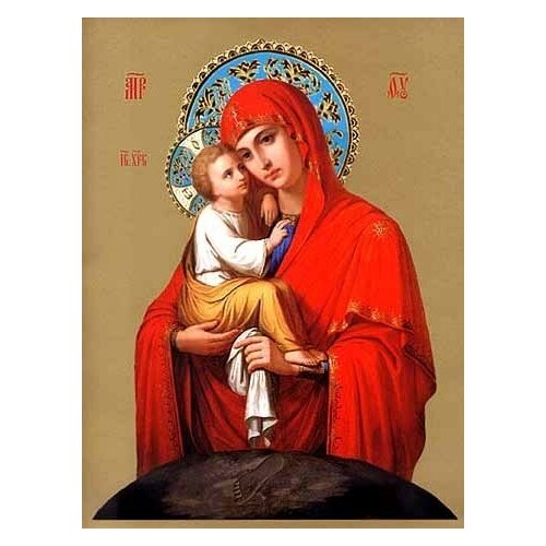 фото Набор для вышивания крестом raduga vs-0126 почаевская икона божьей матери 40х50