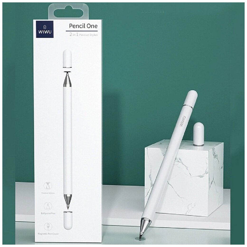 Стилус Wiwu Pencil One (White) - фото №8