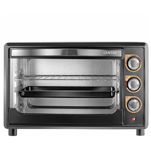 Мини-печь CENTEK CT-1530-36, black promo мини печь centek ct 1530 36 grill black