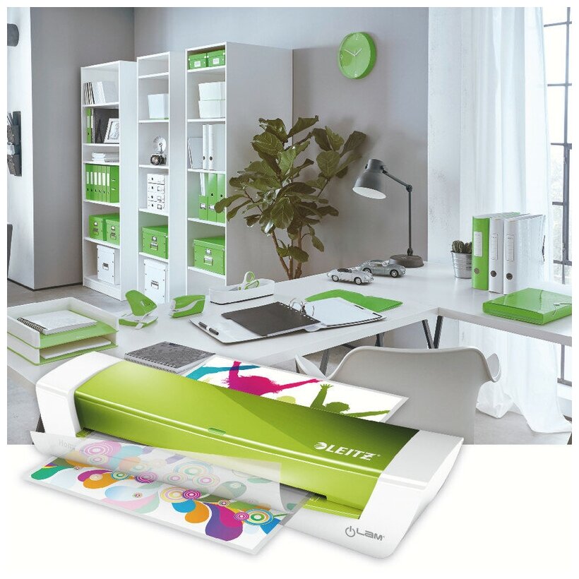 Ламинатор Leitz iLam Home Office A4 EU зеленый 7368-00-54