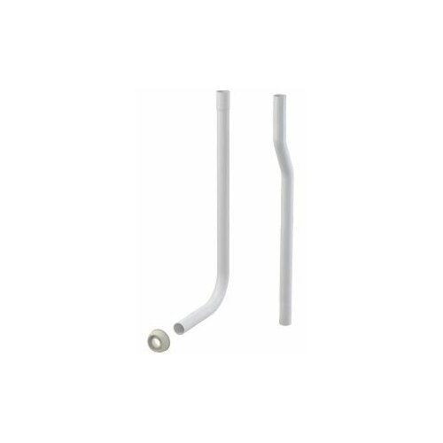 Alcaplast A95 Водосливная труба 32 мм, состоящая из двух частей + прокладка гофрированная