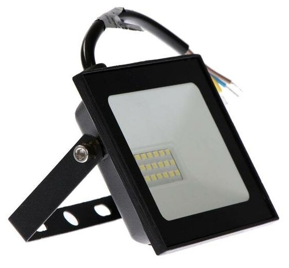 Прожектор светодиодный Smartbuy FL SMD LIGHT, 30 Вт, 6500 К, 2400 Лм, IP65, 118x35x90 мм - фотография № 1