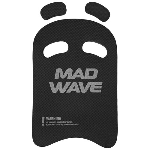 фото Доска для плавания mad wave kickboard light 25мм, 46x30х2.5 см, цвет черный