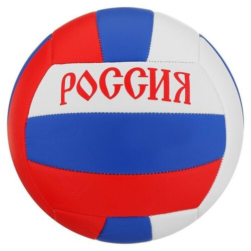 фото Мяч волейбольный , размер 5, 18 панелей, pvc, машинная сшивка onlitop 678393 .