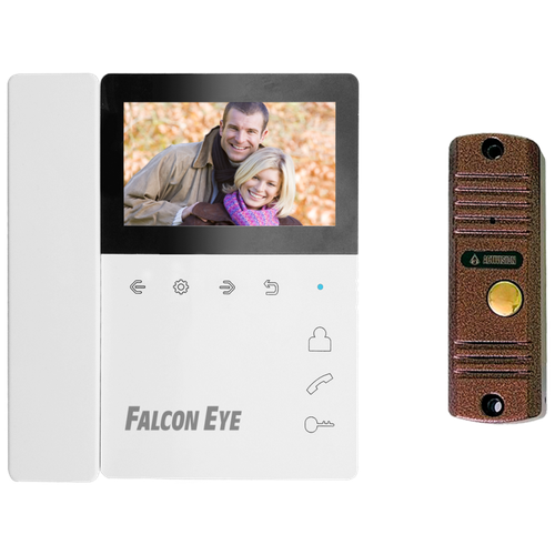 Комплект видеодомофона FALCON EYE Lira + AVC-305 (PAL) Медь