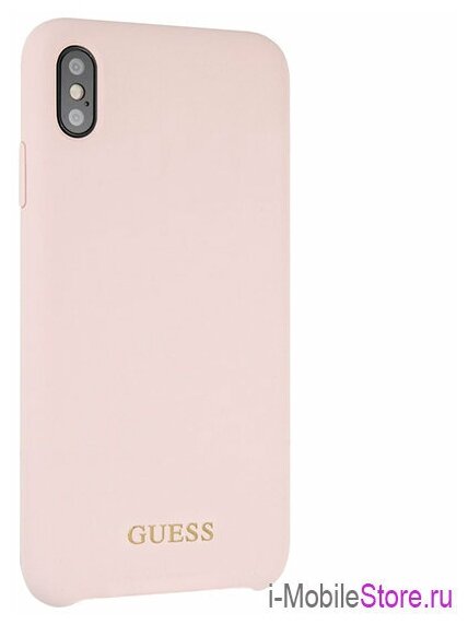 Чехол (клип-кейс) Guess, для Apple iPhone XS Max, розовый [guhci65lsgllp] Noname - фото №2