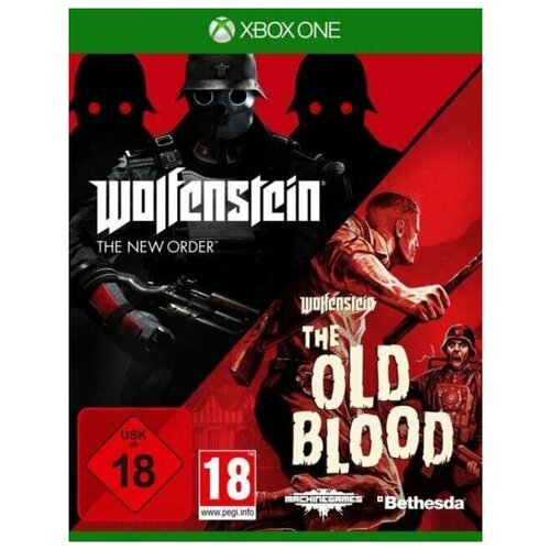 мешок для сменной обуви игры wolfenstein the new order wolfenstein the old blood 33129 Игра Wolfenstein: The New Order + The Old Blood (XBOX One, русская версия)