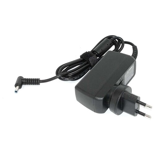 фото Блок питания для ноутбуков hp 19v 2.31a 4.5*3.0 blue 44w travel charger oem iqzip