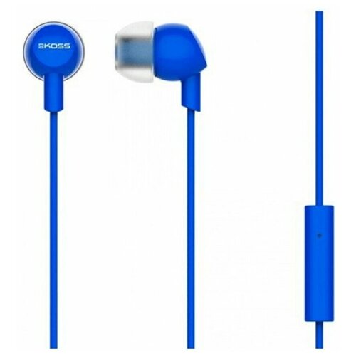 Наушники внутриканальные классические KOSS KEB4iB Blue 56000₽