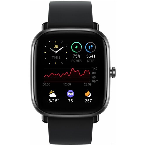 Умные часы Amazfit GTS 2 mini черные новая версия 590000₽