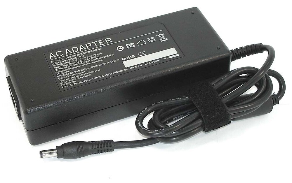 Зарядное устройство (блок питания/зарядка) PC1251565525 для ноутбука Panasonic 15.6В, 8А, 125Вт, 5.5x2.5мм, OEM