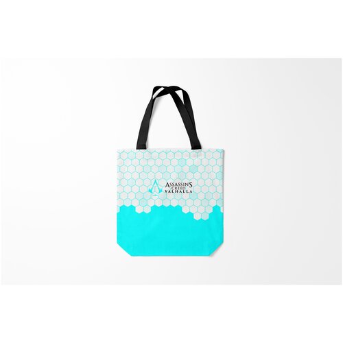 фото Сумка-шоппер / 40х40 см / геймерам / assassins creed assassins valhalla burnettie