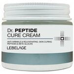 Крем для лица омолаживающий с пептидами Lebelage Dr. Peptide Cure Cream, 70 мл - изображение