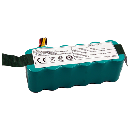 аккумулятор для робот пылесоса iboto aqua panda x500 kitfort kt 503 midea vcr15 14 4v 3500mah Батарея аккумуляторная Run Energy для пылесосов Ariete , Panda , iBoto Aqua , Kitfort , Haier , Ecovacs - 3500 mAh