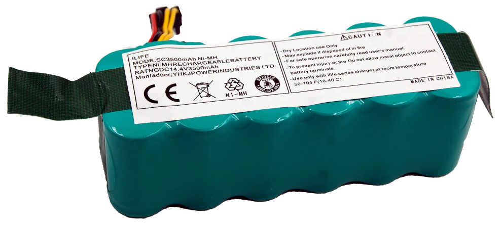 Батарея аккумуляторная Run Energy для пылесосов Ariete , Panda , iBoto Aqua , Kitfort , Haier , Ecovacs - 3500 mAh