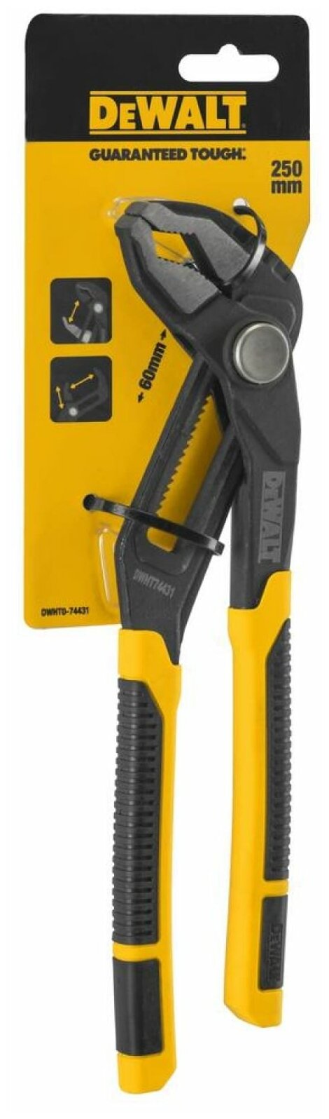 фото Пассатижи переставные DEWALT DWHT0-74431