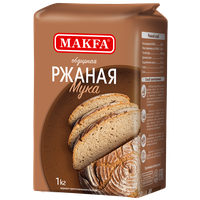 Мука Макфа ржаная обдирная, 1 кг