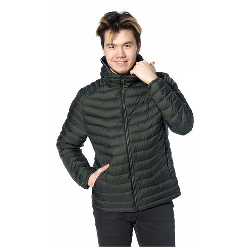 Куртка мужская ZERO FROZEN 22805 размер 48, темно-коричневый