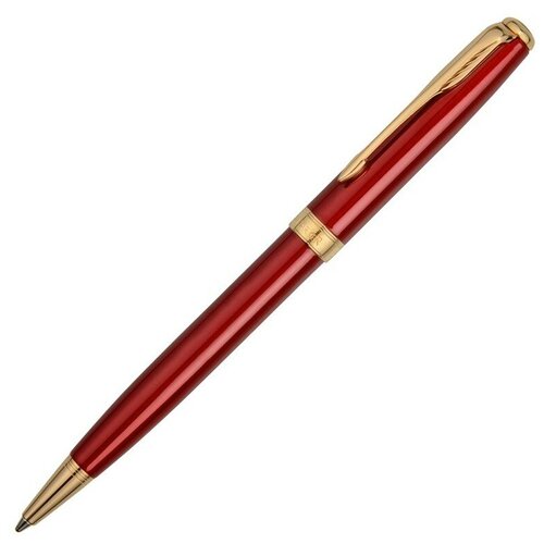 ручка parker sonnet core t539 1931475 черный цвет чернил Ручка-роллер Parker Sonnet Core T539, Lacquer Red GT 1931475