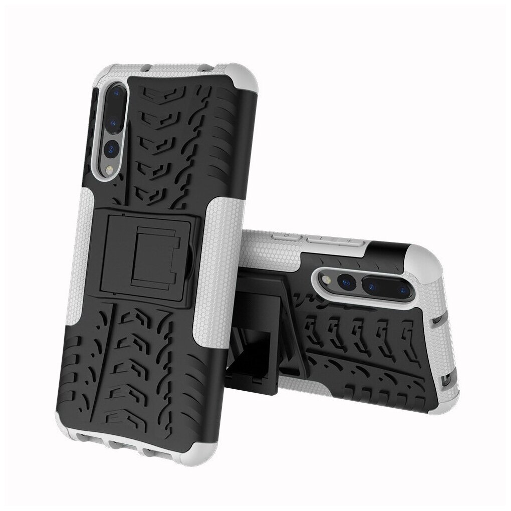Чехол-бампер MyPads для iPhone 6/ 6S 4.7 (Айфон 6 / 6С) противоударный усиленный ударопрочный белый