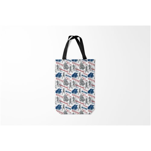 фото Сумка-шоппер / 31х42 см / боевые искусства / бокс burnettie