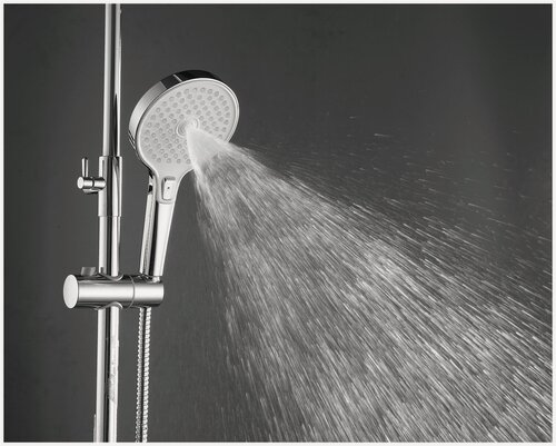 Изображение товара Лейка для душа Gappo G002 , хромированная , 3 режима, АБС-пластик