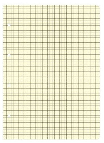 Сменный блок для тетрадей на кольцах Альт, А5 (145 х 205 мм) 50 л, "желтый", ВИД 3, Арт. 7-50-472/03