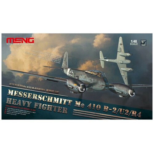 Сборные модели MENG LS-004 самолёт MESSERSCHMITT Me 410B-2/U2/R4 HEAVY FIGHTER 1/48 харук андрей иванович разрушители люфтваффе bf 110 me 210 me 410