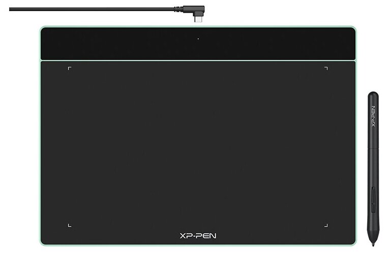 Графический планшет XPPen Deco Fun L черный (decofunl_bk) - фото №5