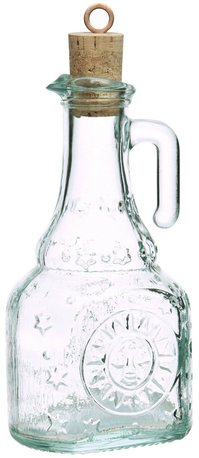 Бутылка-графин масло/уксус Bormioli Rocco Хелиос 240мл, 75х60х150мм, стекло