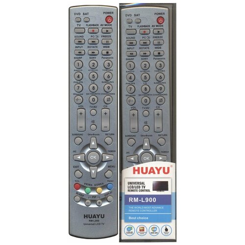 Пульт Huayu для TV RM-L900 универсальные пульт ду sony rm ed047 [lcd tv]